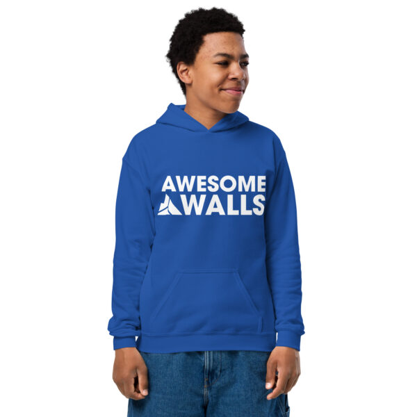 Awesome Wall - Youth Hoodie - Image 4