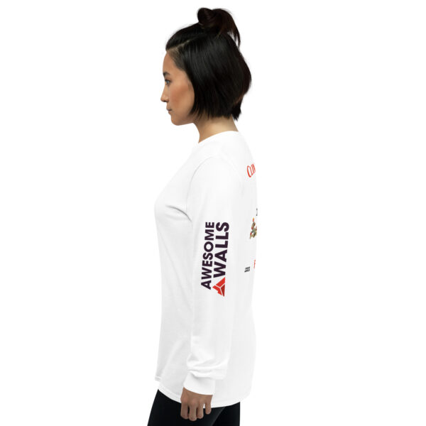 Awesome Walls - Climbing For Strength Men’s Long Sleeve Shirt - Image 5