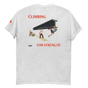 Awesome Walls -  Climbing For Strength Unisex Tee