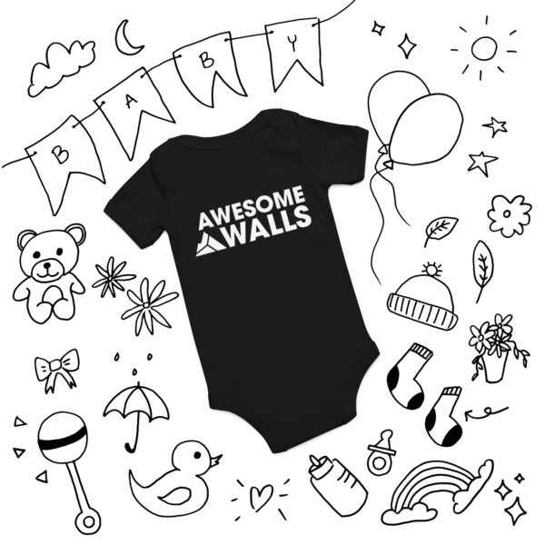 Awesome Walls - Baby short sleeve - Image 4