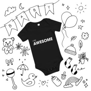 Awesome Walls - Baby short sleeve