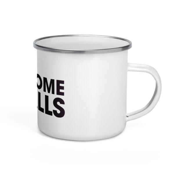 Awesome Walls - Enamel Mug - Image 2