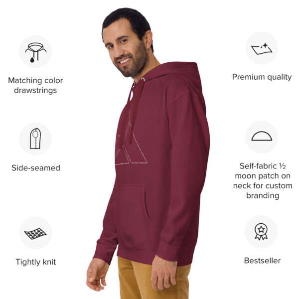 Awesome Walls - Unisex Hoodie - Image 13