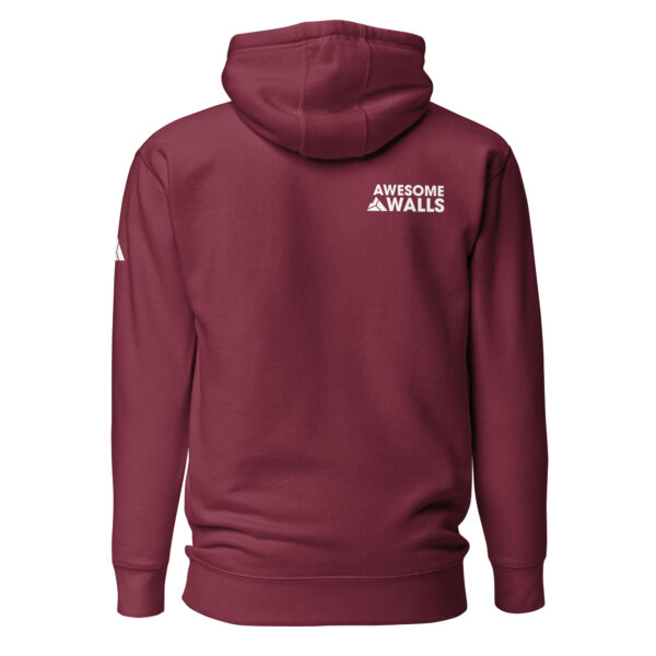 Awesome Walls -  Get A Grip - Unisex Hoodie - Image 11