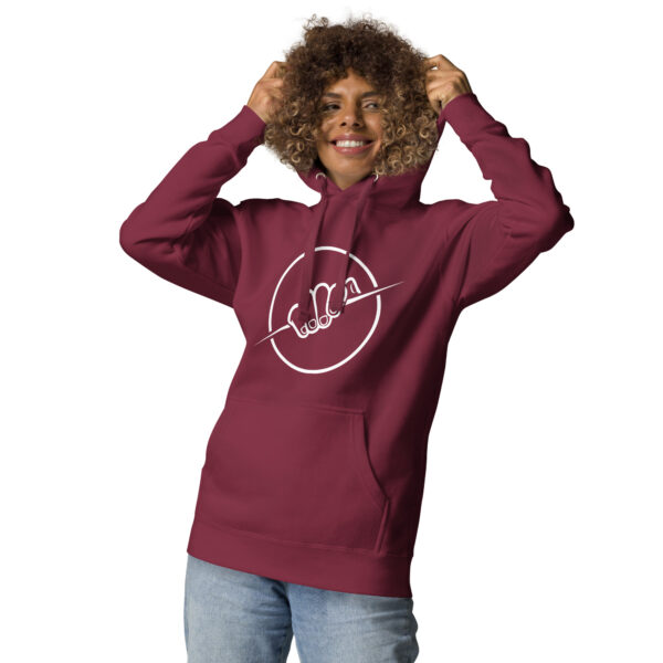 Awesome Walls -  Get A Grip - Unisex Hoodie - Image 4
