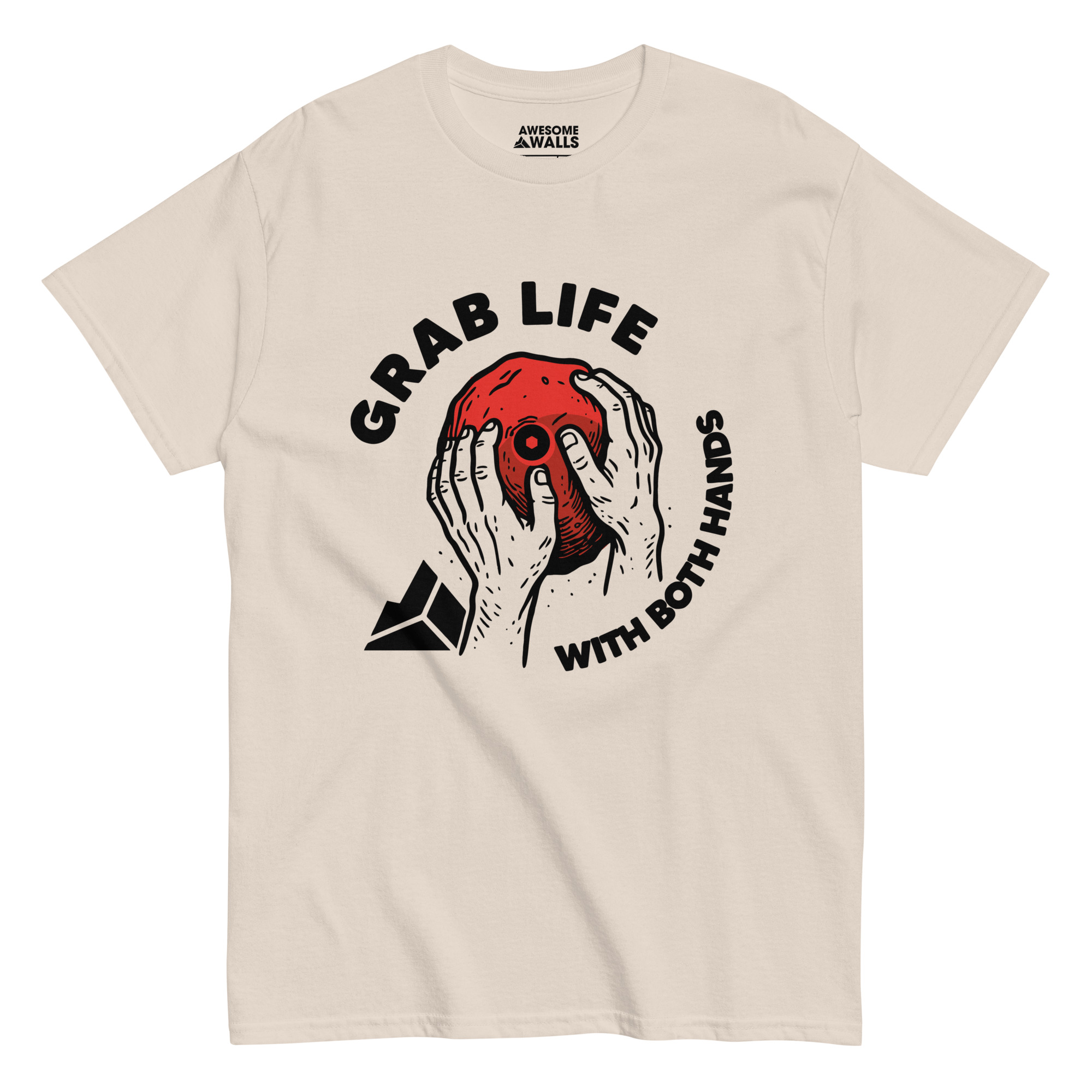 Awesome Walls Grab Life Tee - Image 11
