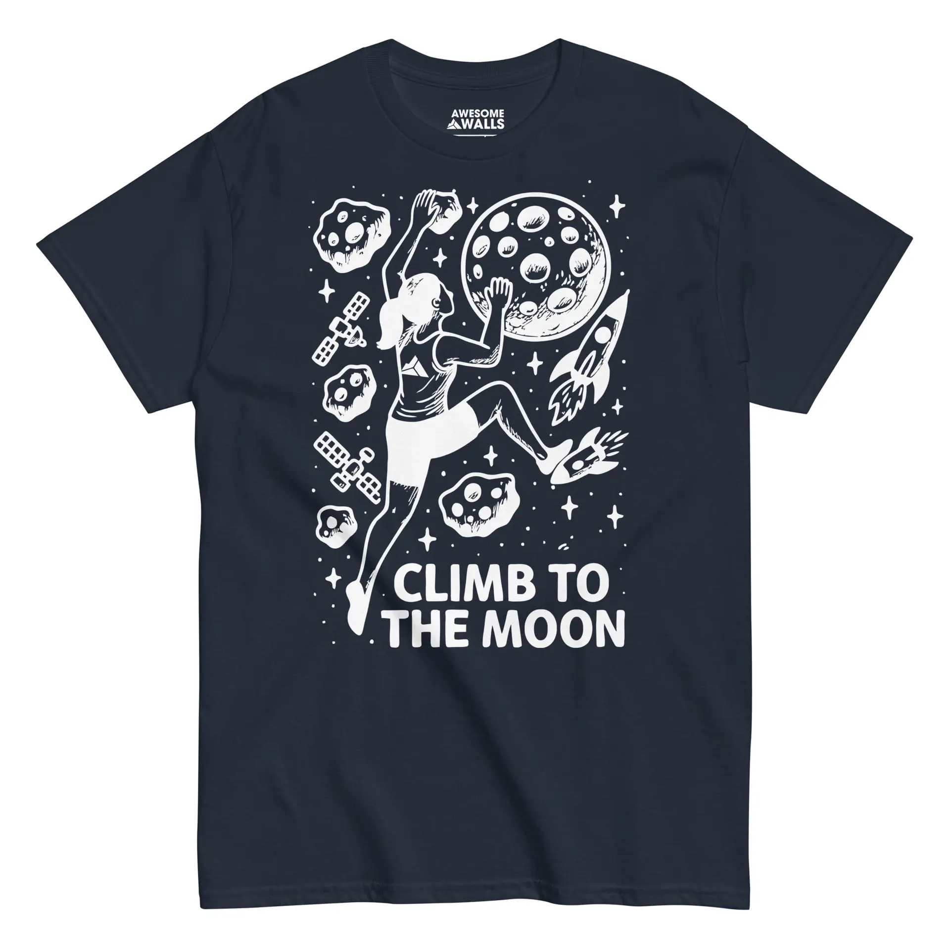 Awesome Walls - Climb to the Moon Tee - Image 5