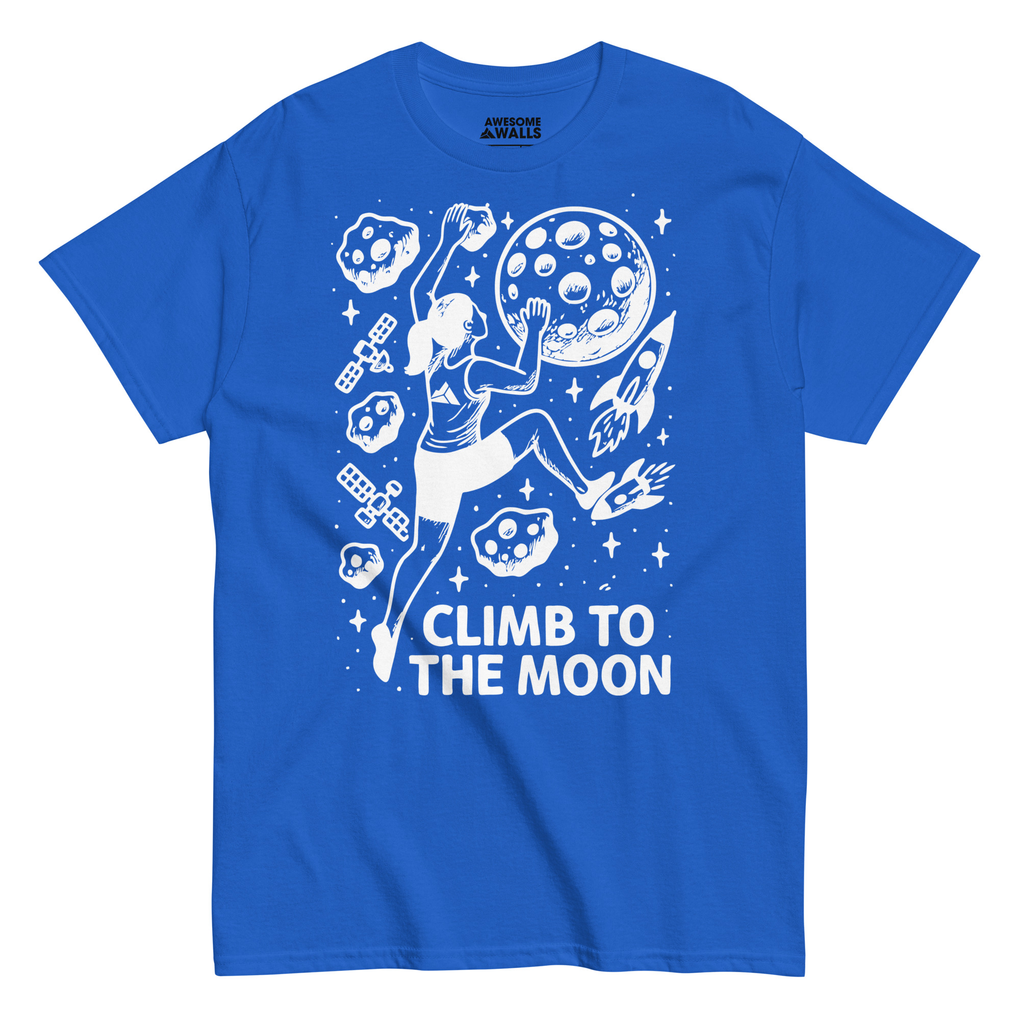 Awesome Walls - Climb to the Moon Tee - Image 15