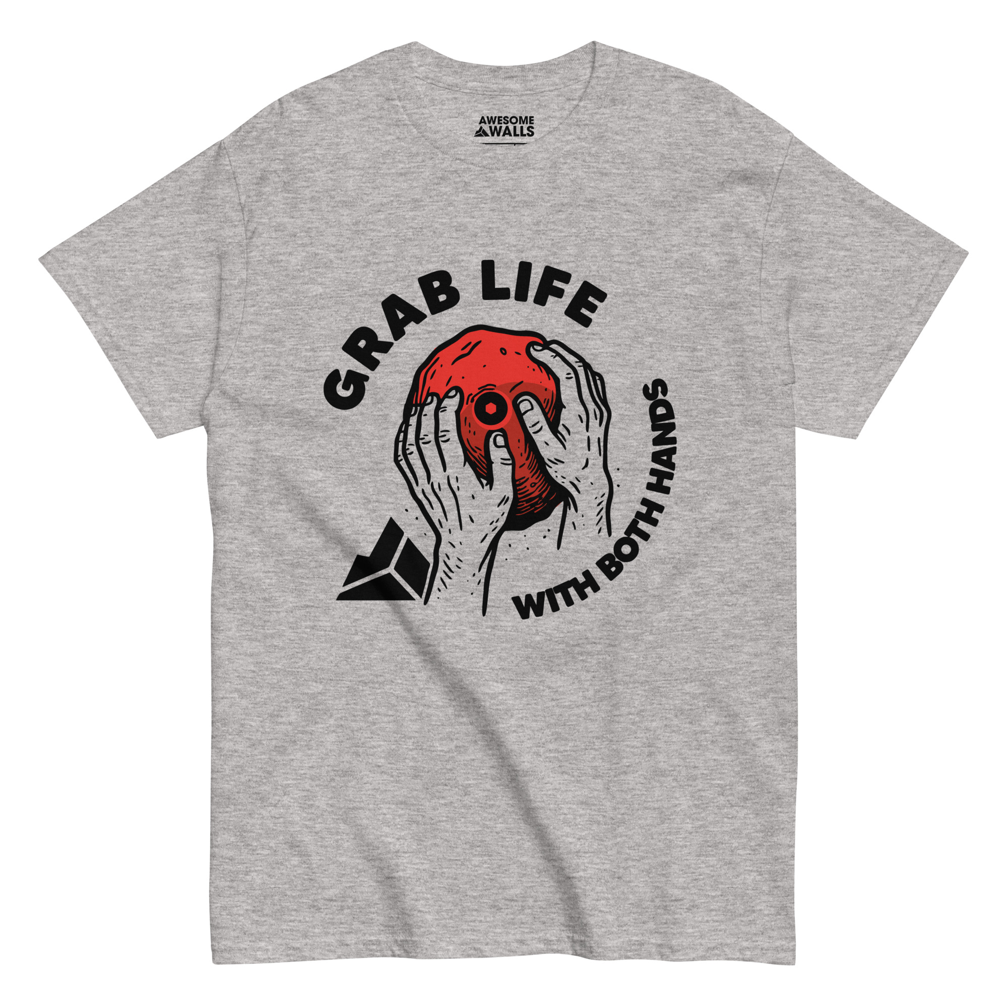 Awesome Walls Grab Life Tee